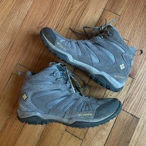 Grey Columbia Hiking Boots